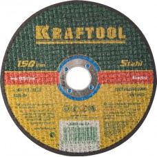 Круг отрезной абразивный KRAFTOOL по металлу, для УШМ, KRAFTOOL, 36250-150-2.5