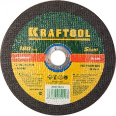 Круг отрезной абразивный KRAFTOOL по металлу, для УШМ, KRAFTOOL, 36250-180-1.6