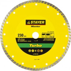 Круг отрезной алмазный для УШМ, STAYER, MASTER, 36673-230