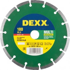 Круг отрезной алмазный для УШМ, DEXX, 36701-180_z01