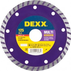 Круг отрезной алмазный для УШМ, DEXX, 36702-125_z01