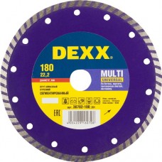 Круг отрезной алмазный для УШМ, DEXX, 36702-180_z01