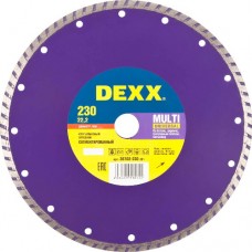 Круг отрезной алмазный для УШМ, DEXX, 36702-230_z01