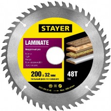 Пильный диск по ламинату, STAYER, MASTER, 3684-200-32-48