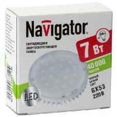 Лампа светодиодная 94 268 NLL-GX53-7-230-2.7K Navigator 4607136942684
