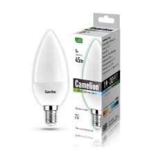 Лампа светодиодная LED5-C35/845/E14 5Вт 220В Camelion 12032