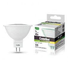 Лампа светодиодная LED5-MR16/830/GU5.3 5Вт 12В Camelion 12025