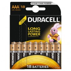 Элемент питания LR03-18BL BASIC (блист.18шт) Duracell Б0014449