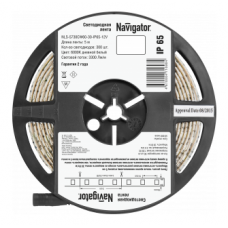 Лента светодиодная 71 698 NLS-5730СW60-30-IP65-12V (уп.5м) Navigator 4670004716984