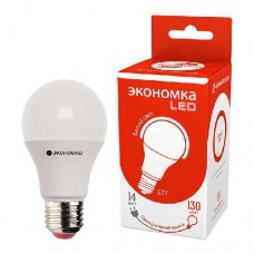 Лампа светодиодная LED 14Вт А60 E27 4500К ЭКОНОМКА EcoL14wA60230vE2745
