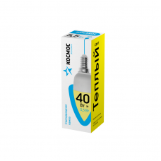 Лампа светодиодная LED "Экономик" CN 5.5Вт 220В E14 3000K Космос LkecLED5.5wCNE1430