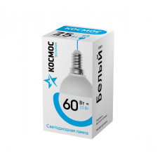 Лампа светодиодная LED "Экономик" GL45 7.5Вт 220В E14 4500K Космос LkecLED7.5wGL45E1445