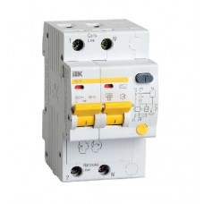 Дифавтомат 2п 3.5мод. C 32А 100мА тип AC 4.5кА АД-12 ИЭК MAD10-2-032-C-100