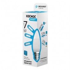 Лампа светодиодная LED CN 7Вт 220В E27 4500К 3 уровня яркости Космос Smart Lksm_LEDSD7wCNE2745