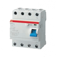 УЗО 4п 40A 300mA тип AC F204 ABB 2CSF204001R3400