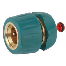 Соединитель латунный с автостопом "Profi Plus", Raco, 4244-55105B