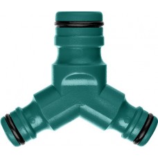 Тройник, соединитель-соединитель-соединитель "Profi Extra Flow", Raco, 4252-55165C