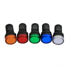 Лампа AD22DS(LED) матрица 22мм 230В зел. КЭАЗ 238693