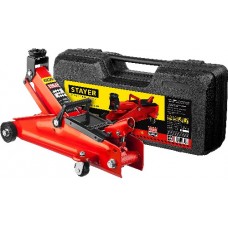 Домкрат гидравлический подкатной, STAYER, PROFESSIONAL, 43153-2-K