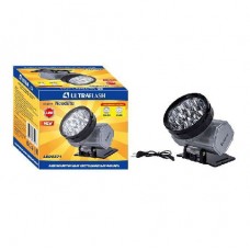 Фонарь налобный LED 5371 (аккум. 220В LED10 2 режима; серебр.) Ultraflash 12350