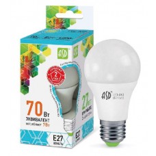 Лампа светодиодная LED-A60-standard 7Вт 160-260В E27 4000К 630лм ASD 4690612001678