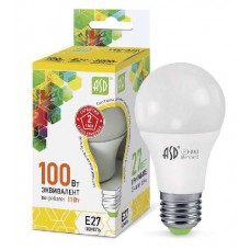 Лампа светодиодная LED-A60-standard 11Вт 160-260В E27 3000К 990лм ASD 4690612001739