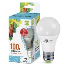 Лампа светодиодная LED-A60-standard 11Вт 160-260В E27 4000К 990лм ASD 4690612001715