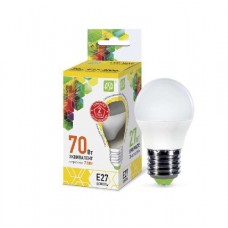 Лампа светодиодная LED-шар-standard 7.5Вт 160-260В E27 3000К 675лм ASD 4690612003986