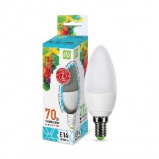 Лампа светодиодная LED-свеча-standard 7.5Вт 160-260В E14 4000К 675лм ASD 4690612003931