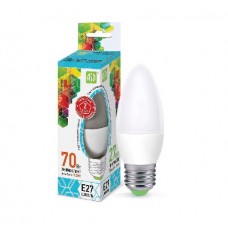 Лампа светодиодная LED-свеча-standard 7.5Вт 160-260В E27 4000К 675лм ASD 4690612003955