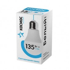 Лампа светодиодная LED "Экономик" A60 15Вт 220В E27 4500К КОСМОС LkecLED15wA60E2745