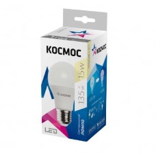 Лампа светодиодная LED A60 15Вт 220В E27 3000К Космос Lksm_LED15wA60E2730