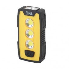 Фонарь RB-802 рабочий «Практик» 6Вт COB+1Вт LED пласт.3хААА IP65 крючок магнит Эра Б0029180
