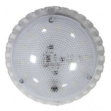 Светильник ЖКХ Сенсора LED ф133 7Вт 840лм 6500К IP50 с оптико-аккустическим датчиком (инд. упак.) Элетех 1030450337