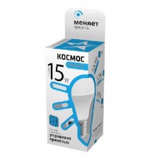 Лампа светодиодная LED A60 15Вт грушевидная 220В E27 4500К 3 уровня яркости Smart КОСМОС LksmLEDSD15wA60E2745