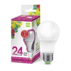 Лампа светодиодная LED-A60-standard 24Вт грушевидная 230В E27 6500К 2160Лм ASD 4690612014289