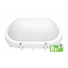 Светильник 94 828 NBL-O1-8-4K-WH-IP65-LED (аналог НПП 1401 белый овал) Navigator 4607136948280