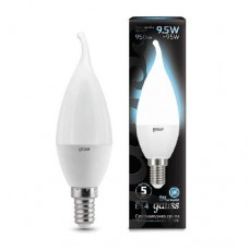 Лампа светодиодная Led Candle tailed E14 9.5Вт 4100К Gauss 104101210