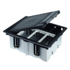 Лючок 3 S-мод. Simon Connect черный SF370-14