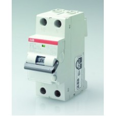 Дифавтомат 1п+N 2мод. B 16А 30мА тип AC 6кА DS201 B16 AC30 ABB 2CSR255040R1165