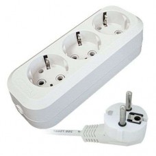 Удлинитель 3х7м Е-303 АБС-пл. с заземлением ПВС 3х1 UNIVersal 9631979