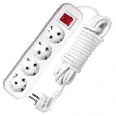 Удлинитель 4х3м S-304 с заземлением выкл. ПВС 3х1 UNIVersal 9631990