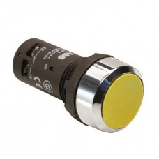 Кнопка CP2-30Y-11 с фиксатором. 1HO+1Н3 жел. ABB 1SFA619101R3073