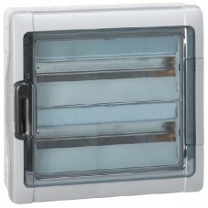 Бокс ОП Plexo3 IP65 36м(2х18) N+PE Leg 601986