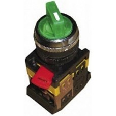 Переключатель ANCLR-22-3 на 3 фикс. полож. зел. 1з+1р ИЭК BSW10-ANCLR-3-K06