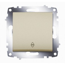 Переключатель 1-кл. Cosmo схема 6 титаниум ABB 619-011400-209