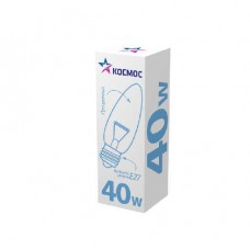 Лампа накаливания СВ ПР 40Вт E27 Космос LKsmSCnCL40E27v2