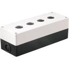 Корпус КП 104 4-м белый для кнопок ИЭК BKP10-4-K01