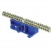 Шина на DIN рейку N 190.63.24. ЭКФ sn1-63-24-d