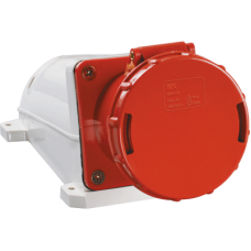 Розетка наружной установки 125А 3P+PE+N 380В IP54 ССИ-145 ИЭК PSR12-125-5